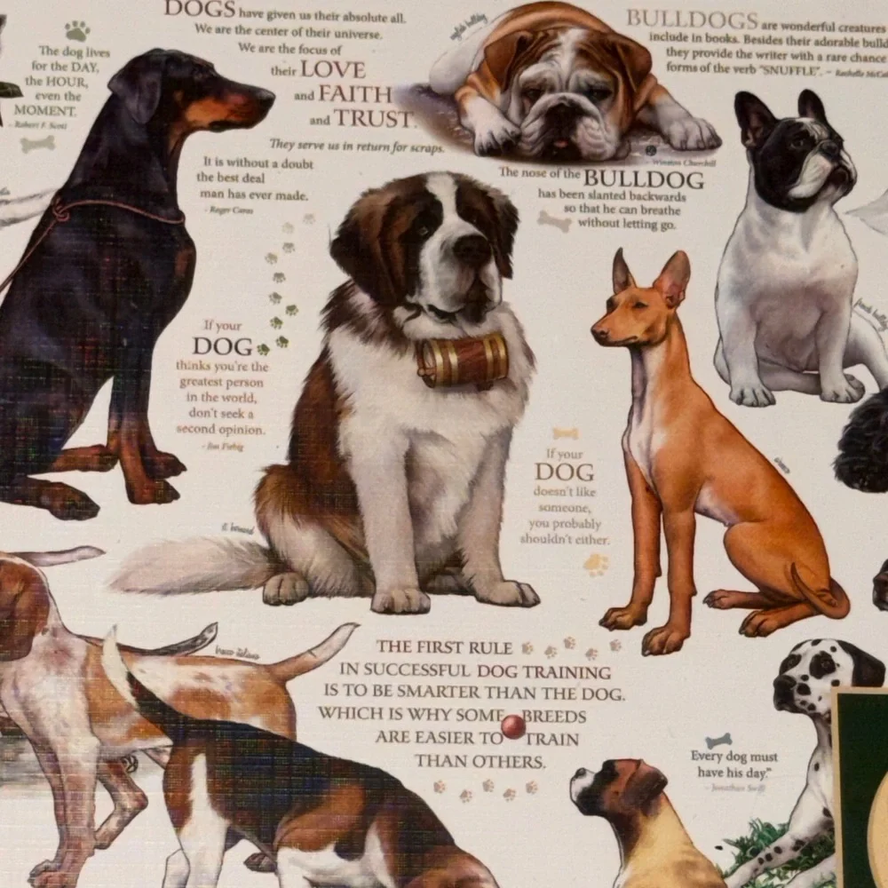 Cobb Hill by New Balance Dog Breeds Puzzle - Multicolor NEW Sealed